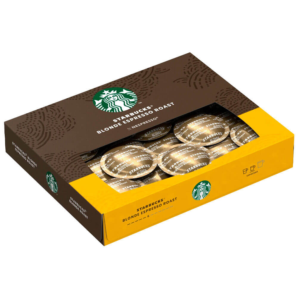 Nespresso Starbucks Coffee Capsules