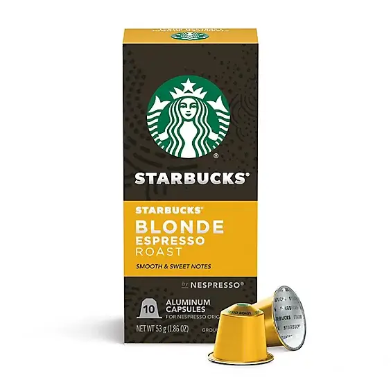 Nespresso Starbucks Coffee Capsules